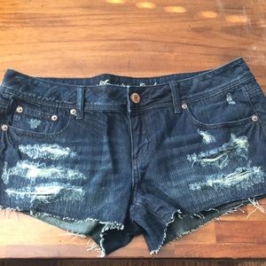 NWT American Eagle dark wash denim shorts